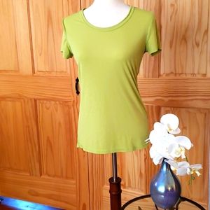 Lime Green Tee Shirt Size M